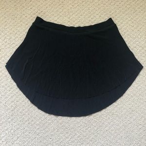 Black BULLET POINTE skirt